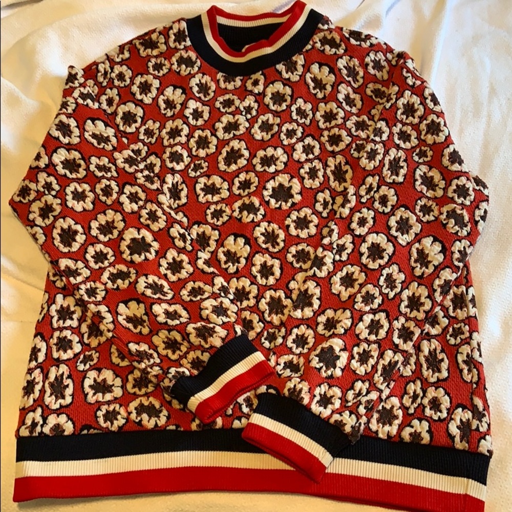H&M floral sweater